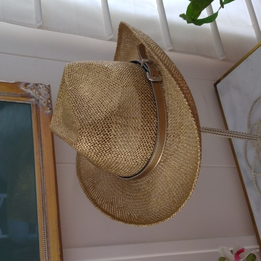 NWOT Something Special Gold Lady Western Hat